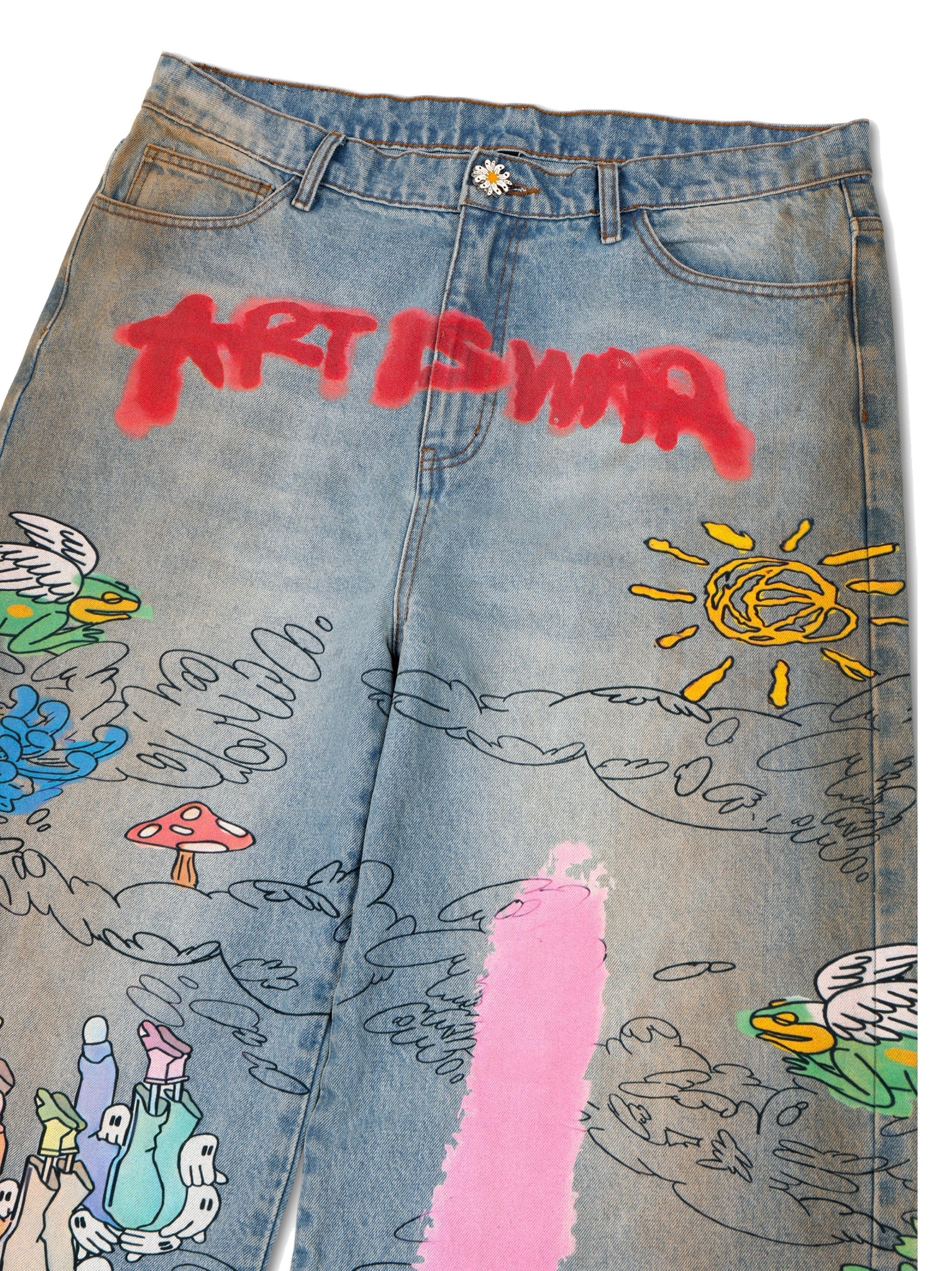 ART IS WAR PAINTER PANTS
