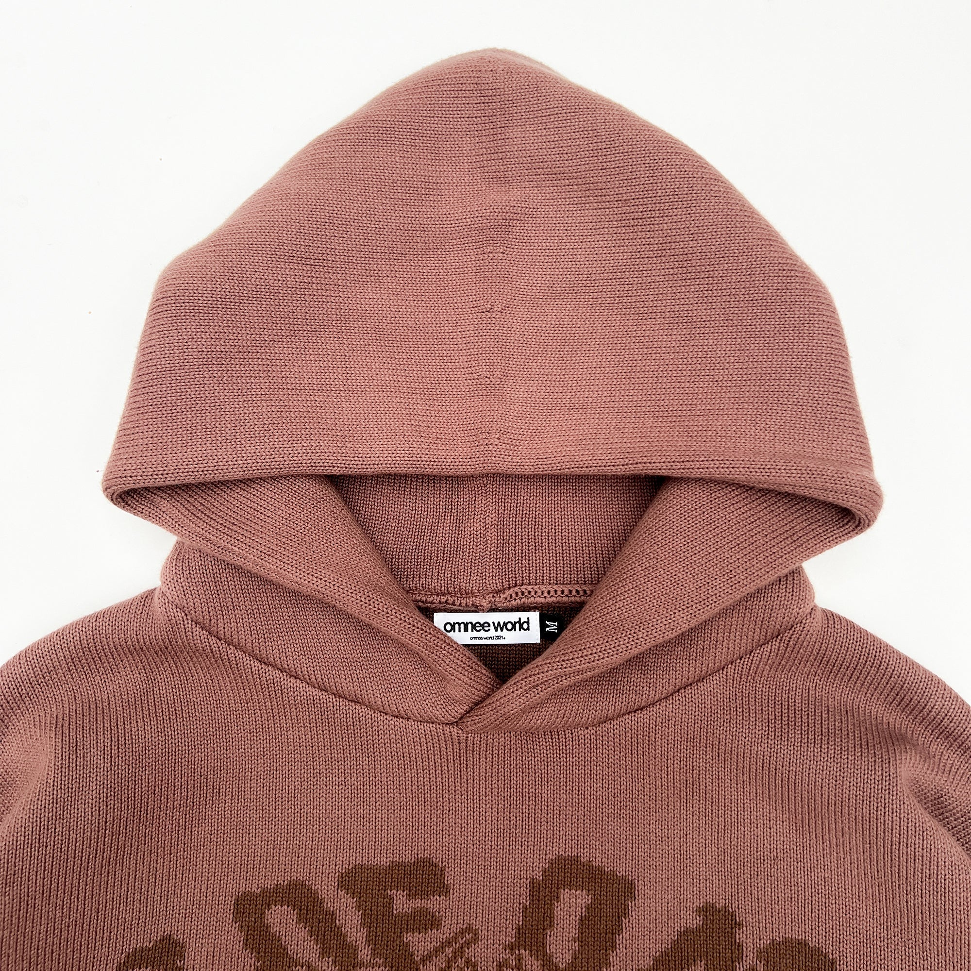 dropout knit hoodie