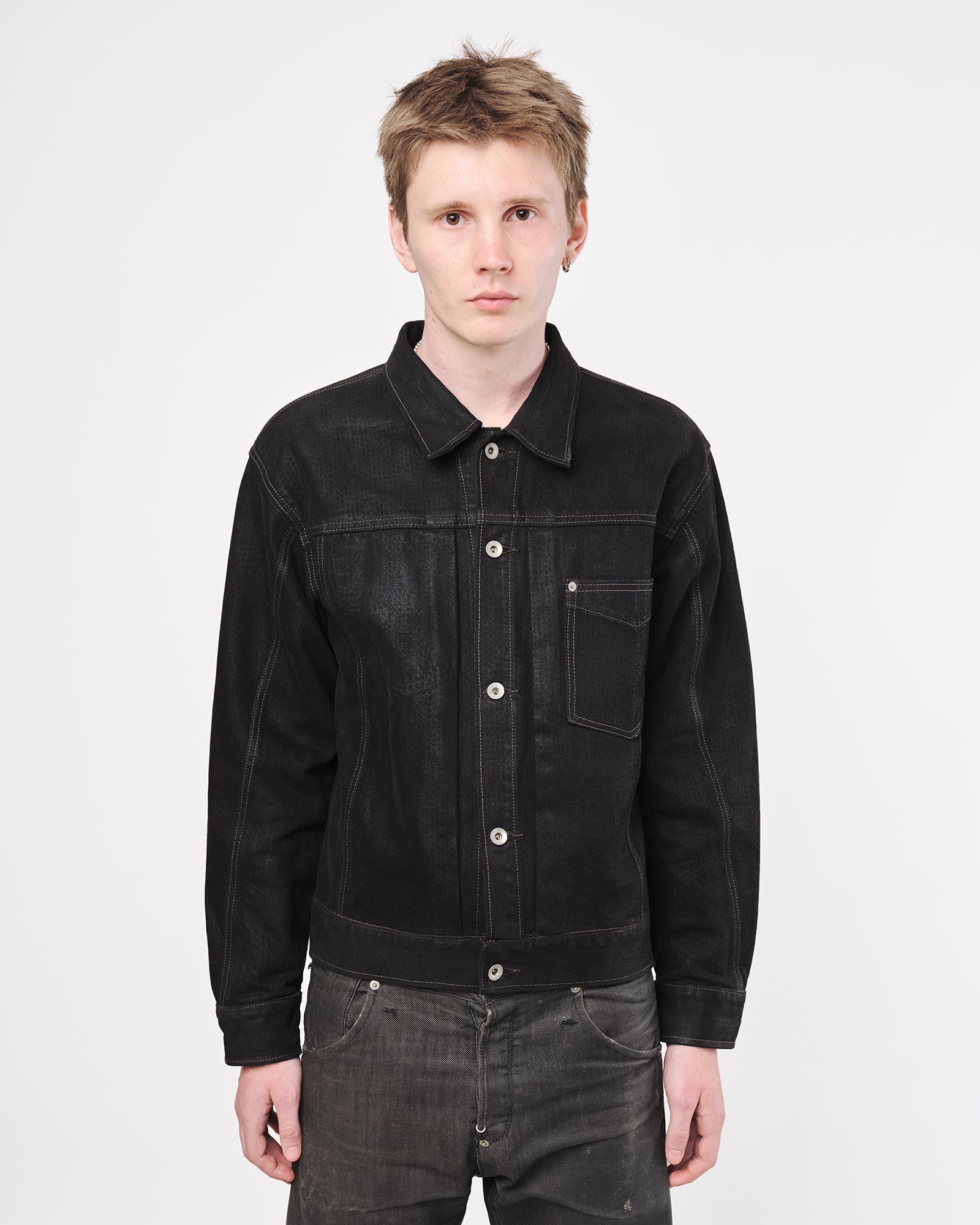 Waxed Denim Jacket