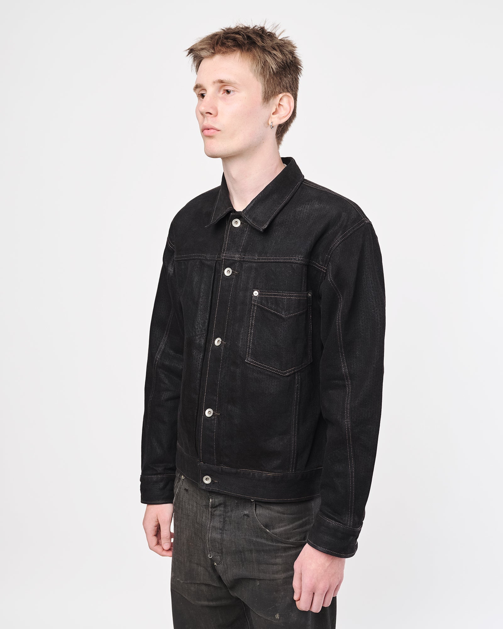 Waxed Denim Jacket