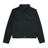 BLACK UTILITY WORK JACKET