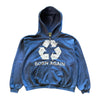BORN AGAIN HOODIE - BLUE